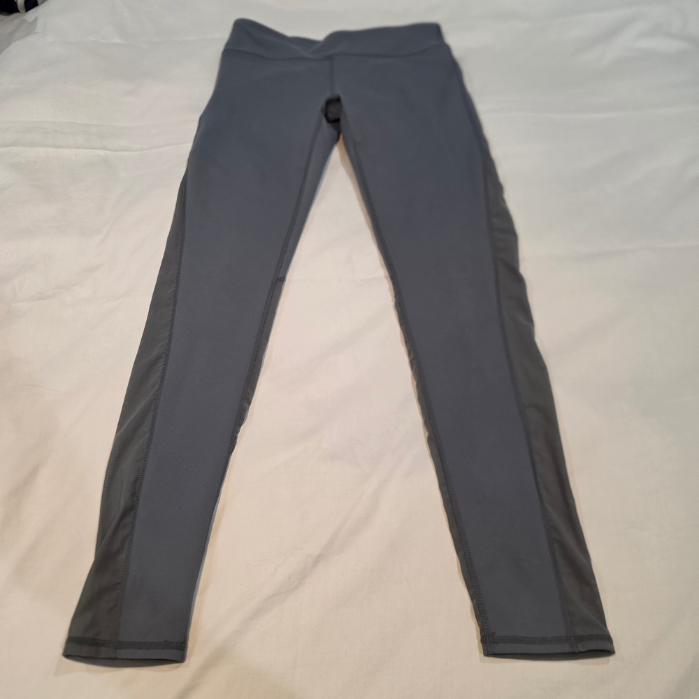Fabletics Polly Legging Women S Tall Gray NEW Mesh Compression